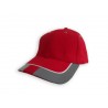 Cap - mod. 4214:Red, Cotton, Grey